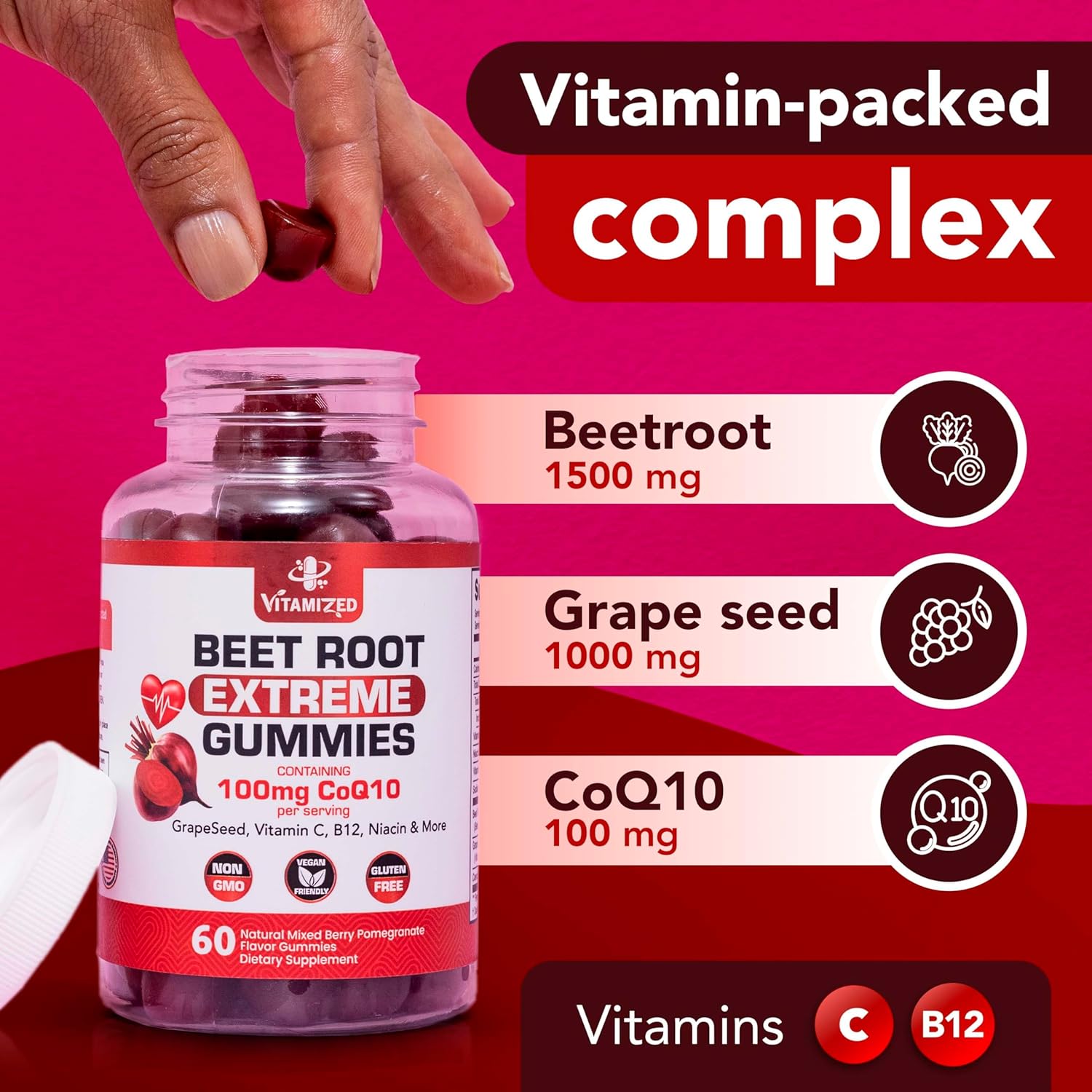 complex furmula grape seed beetroot & coq10