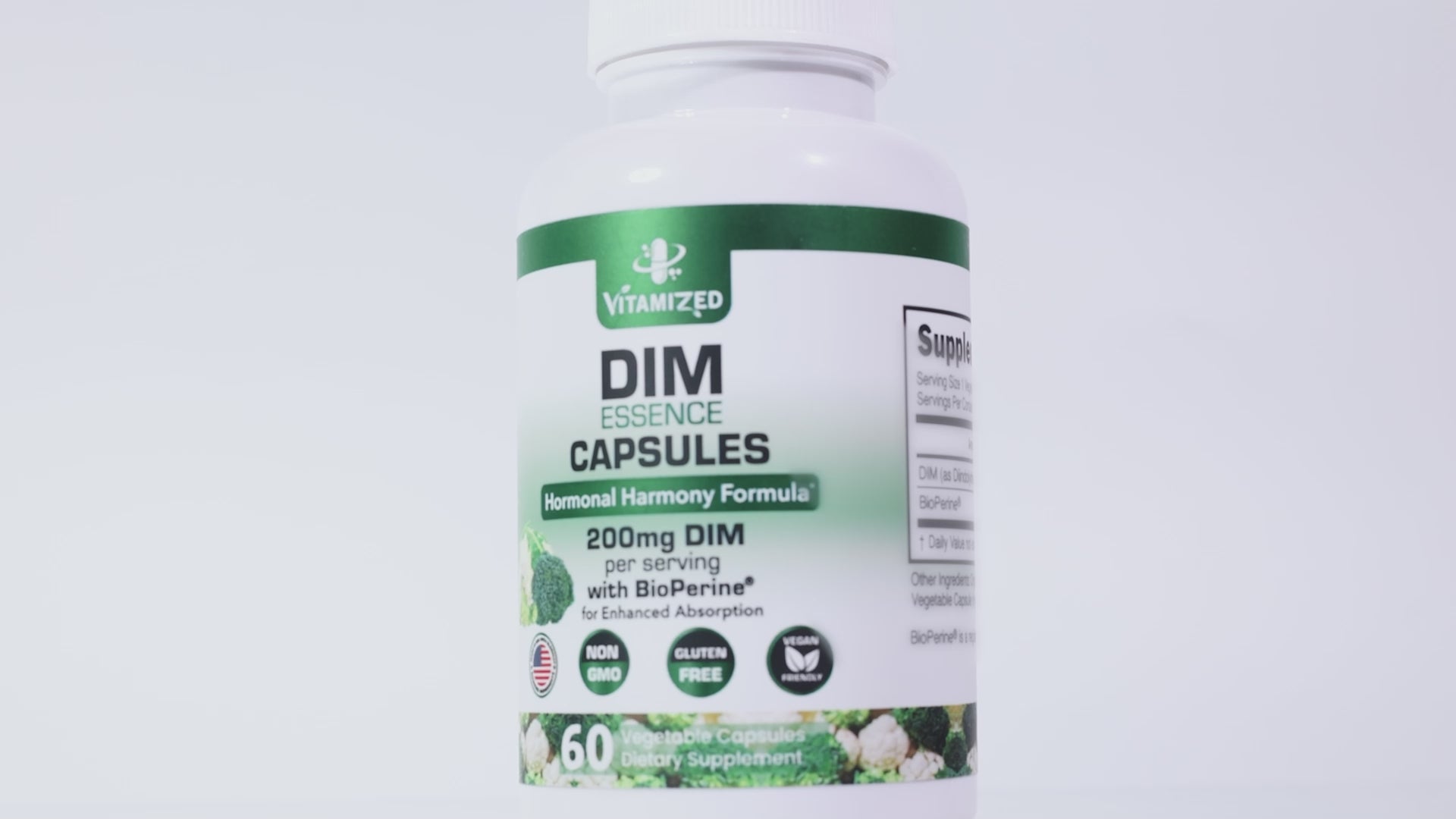 DIM Estrogen Supplement - Hormone Balance, Skin Health, and Menopause Support | Vitamized